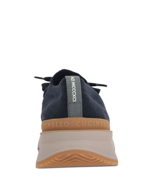 Brunello Cucinelli Blue Sneaker for men