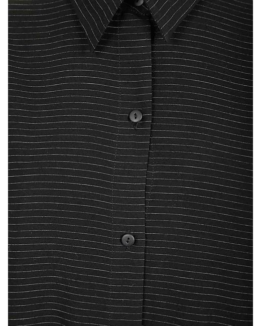 Maria Calderara Black Shirt Dress