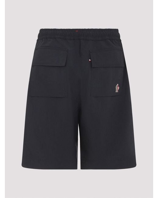 Moncler Blue Grenoble Shorts for men