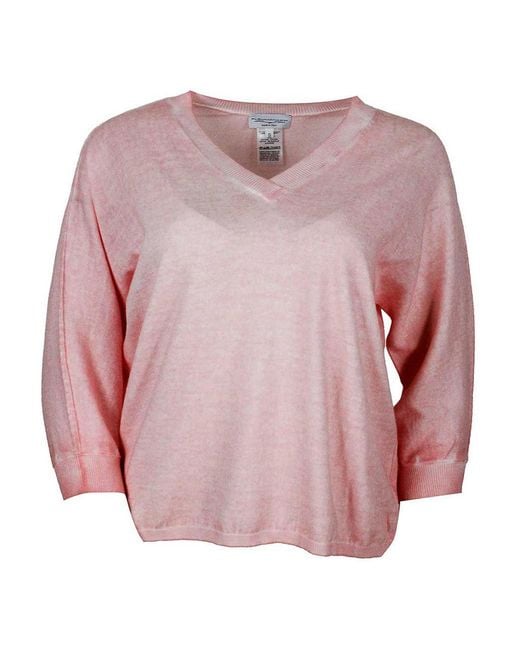 Ploumanac'h Pink Sweater