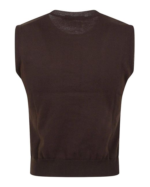 Charlott Brown Top