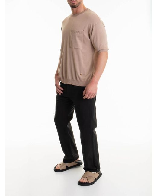 Moschino Natural Sweater for men
