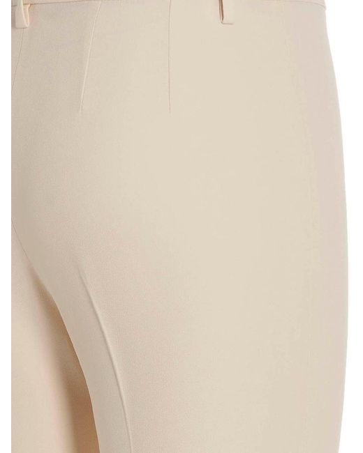 Etro Natural Pants With Pleat