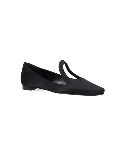 Manolo Blahnik Black Ballerinas