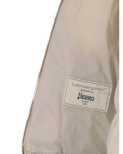 Herno Natural Piumino Zip