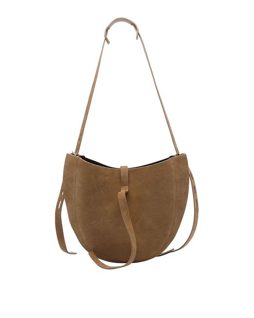 MINOBOSSI White Caramel Lizzie Crossbody Bag