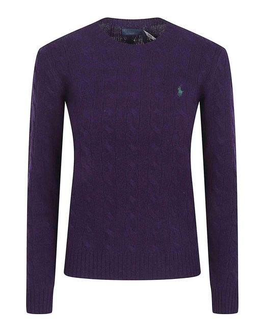 Polo Ralph Lauren Blue Julianna-Long Sleeve-Pullover