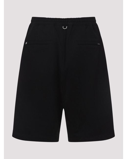 Mastermind Japan Black Glass Beads Shorts for men