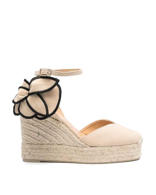 Castaner Natural Flat Shoes