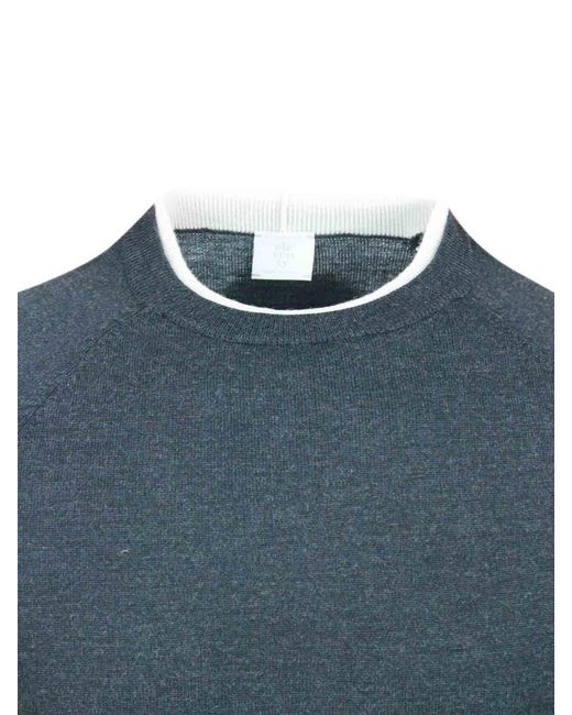 Eleventy Blue Sweaters for men