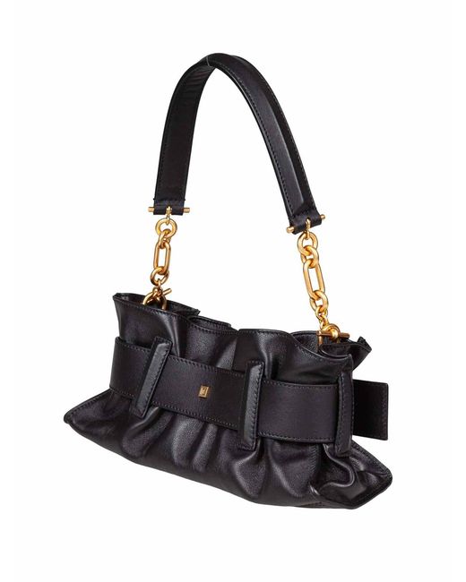 Balmain White Anthem Mini Handbag