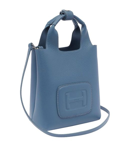 Hogan Blue Mini Shopping H-Bag