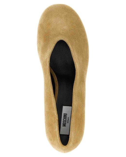 Moschino Natural Duck Pumps