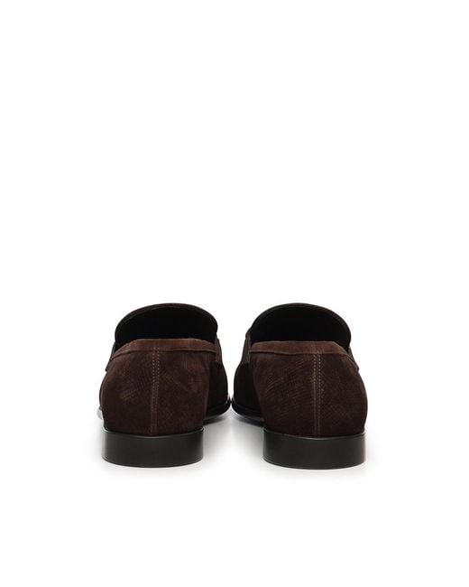 Ferragamo Brown Gancini Loafer for men