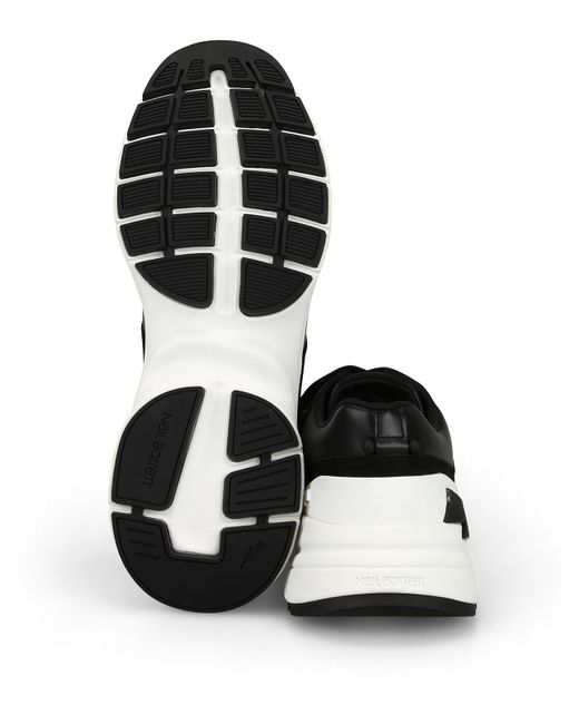 Neil Barrett Black Bolt01 Sneakers for men