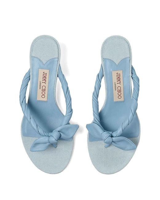 Jimmy Choo Blue Sandals