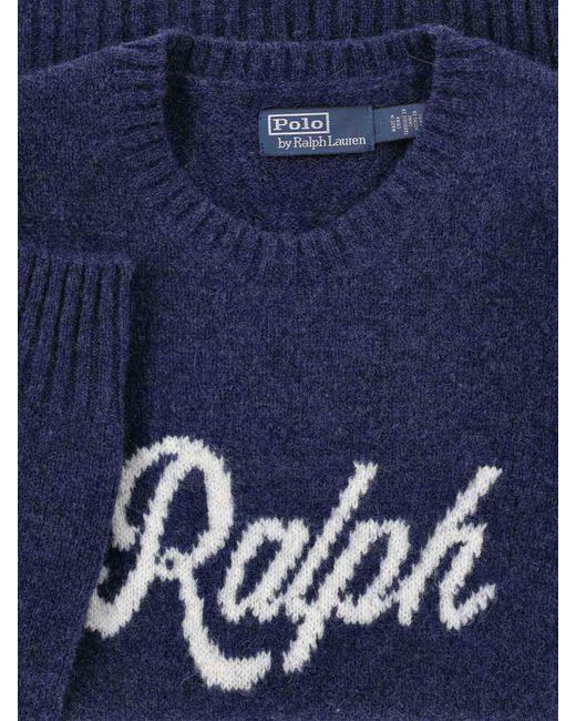 Polo Ralph Lauren Blue Sweater for men