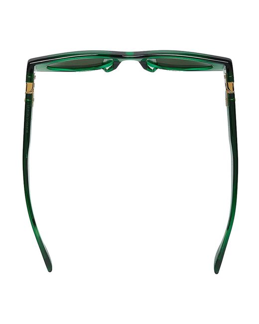 Bottega Veneta Green Branded Sunglasses