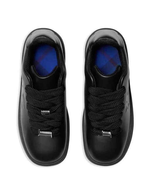 Burberry Black Bubble Leather Sneaker for men