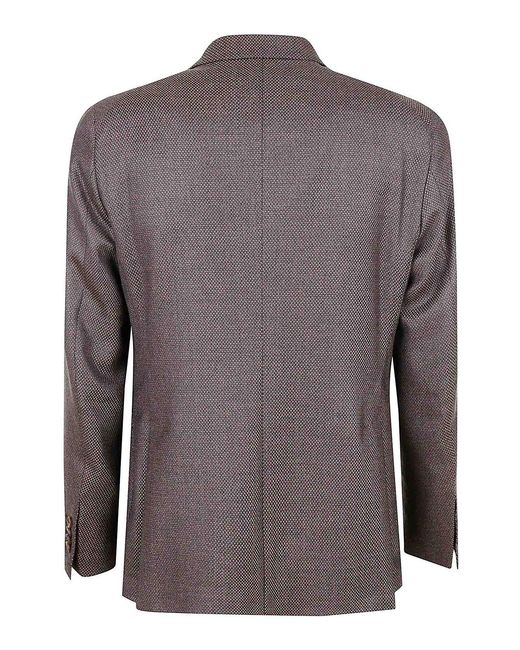 Tagliatore Gray Jacket for men