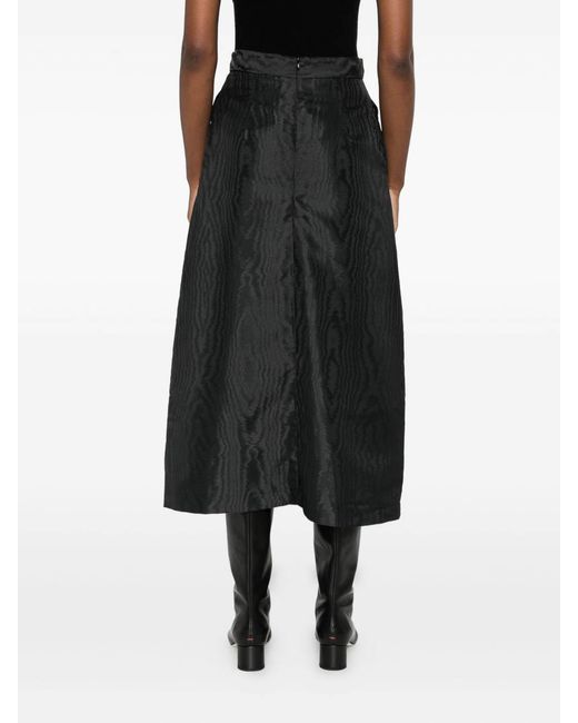 Lunatica Milano Black A-Line Skirt