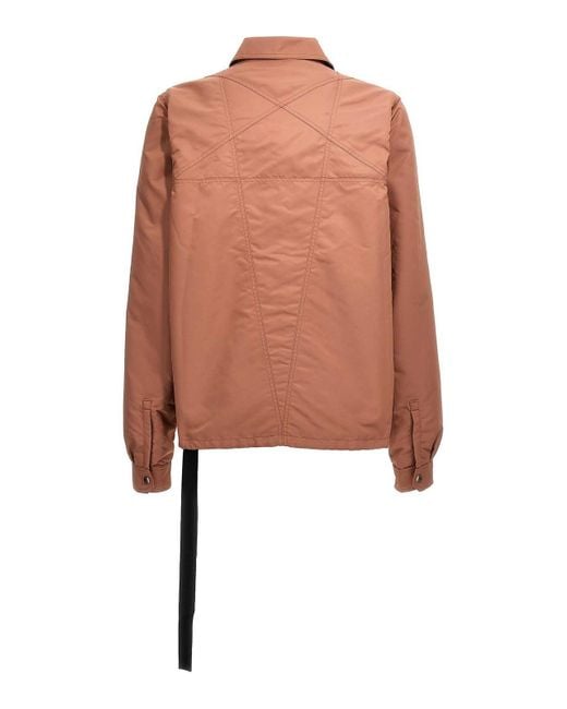 Rick Owens Multicolor Zipfront Jacket for men