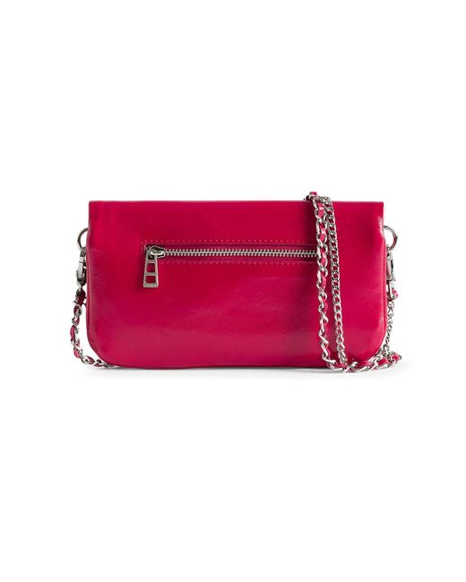 Zadig & Voltaire Pink Rock Nano Vintage Patent