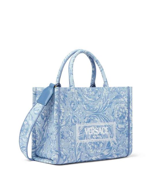 Versace Blue Athena Bag