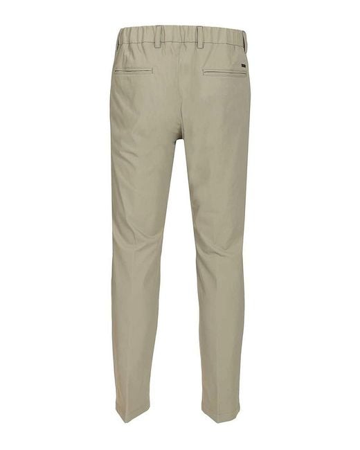 Herno Natural Drawstring Trousers for men