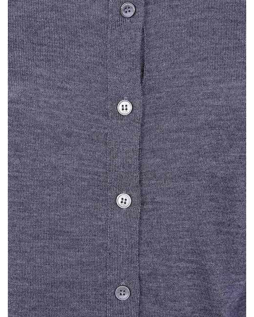 N°21 Blue Classic Cardigan