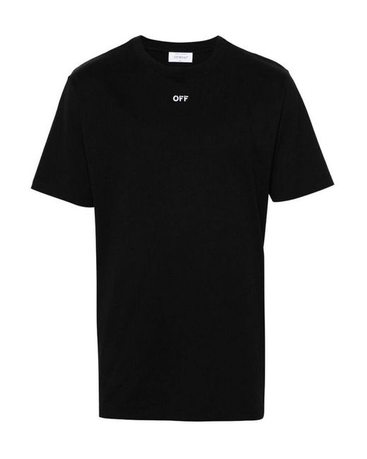 Off-White c/o Virgil Abloh Black Soft Logo T-shirt for men
