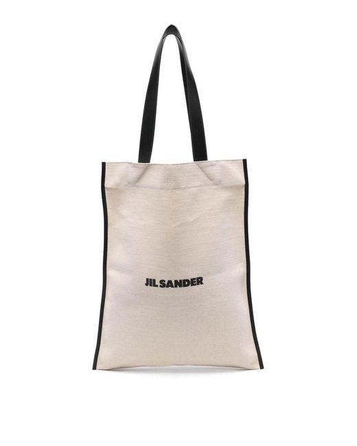 Jil Sander Natural Leather Tote