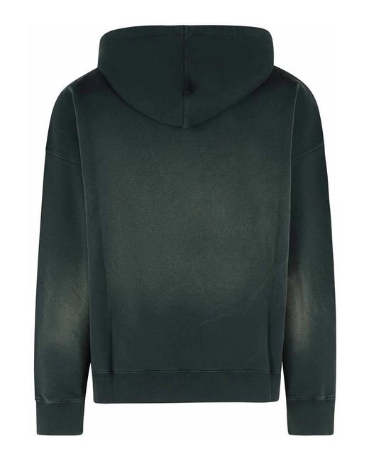 Golden Goose Deluxe Brand Green Cotton Sweatshirt for men