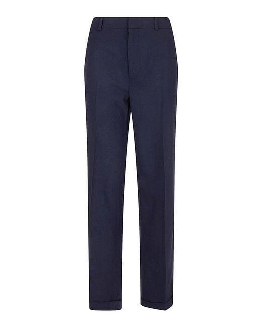 Polo Ralph Lauren Blue Woven-Straight-Pants