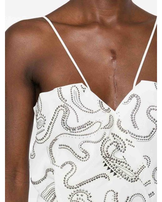 IRO White Olympe Top