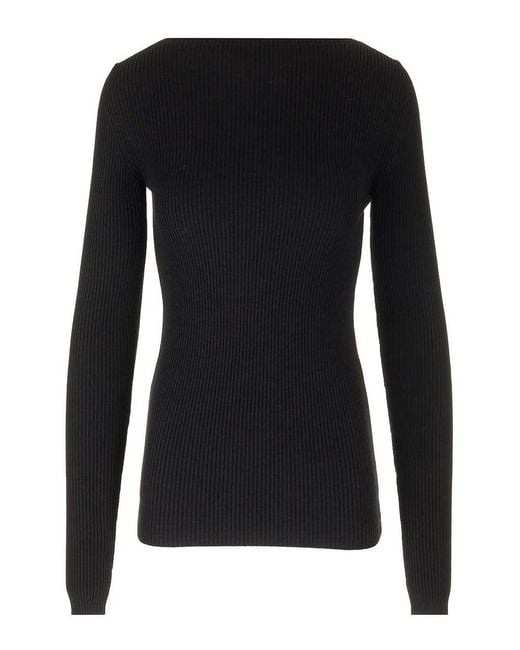 Rick Owens Black Knit Top