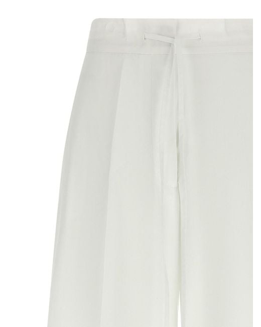 P.A.R.O.S.H. White Cannes Pants