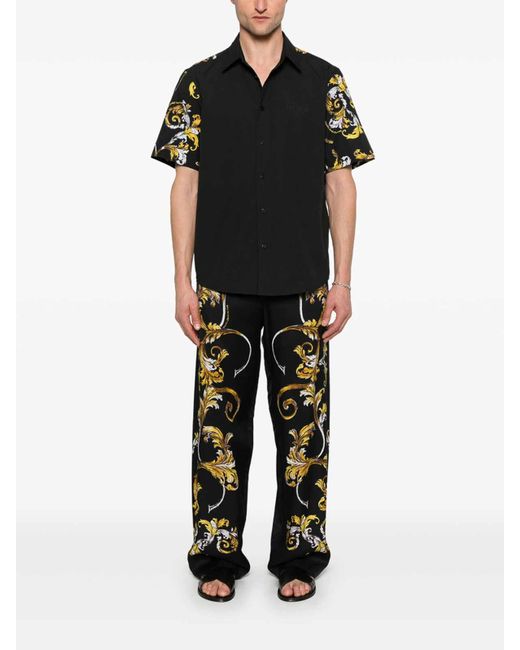 Versace Jeans Couture Black Pants for men