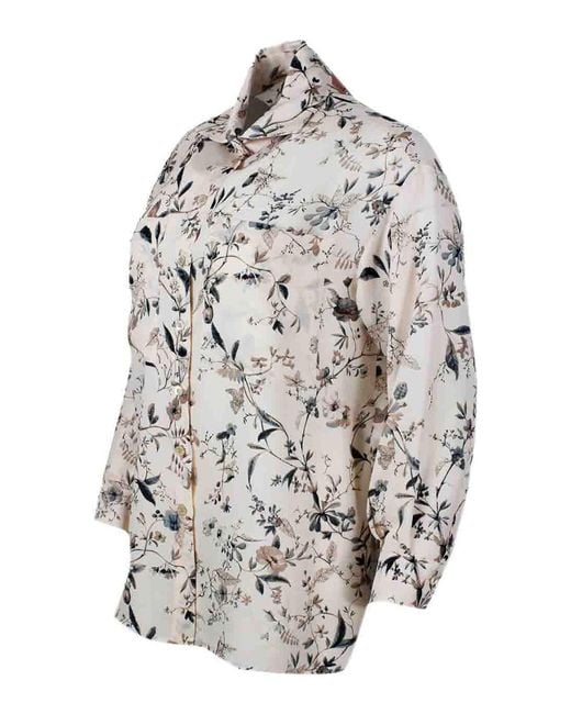 Eleventy Gray Shirts Sand