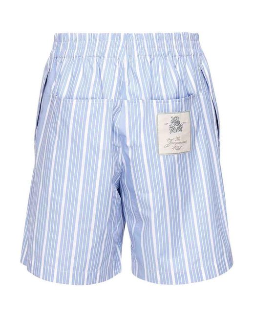 Jacquemus Blue Shorts Le Short Aloe for men