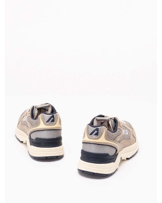 Autry White 'Hyperway' Low Sneakers for men