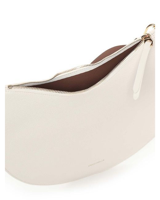 Coccinelle Natural Sunup Medium Hobo Bag