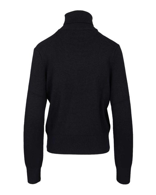 AMI Black Ami De Coeur Sweater