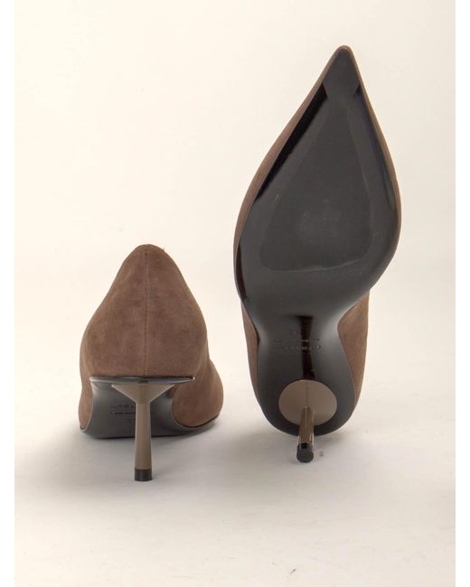 Le Silla Brown High-Heel Shoes