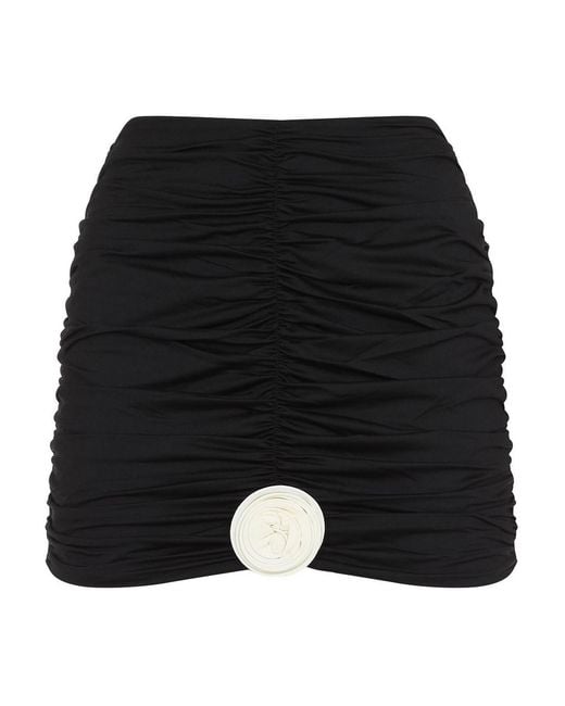 LaRevêche Black Lllibet Polyamide Skirt