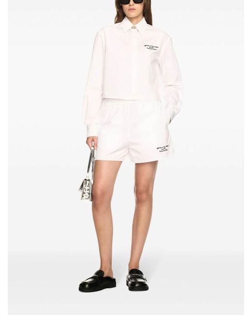 Off-White c/o Virgil Abloh White Shorta
