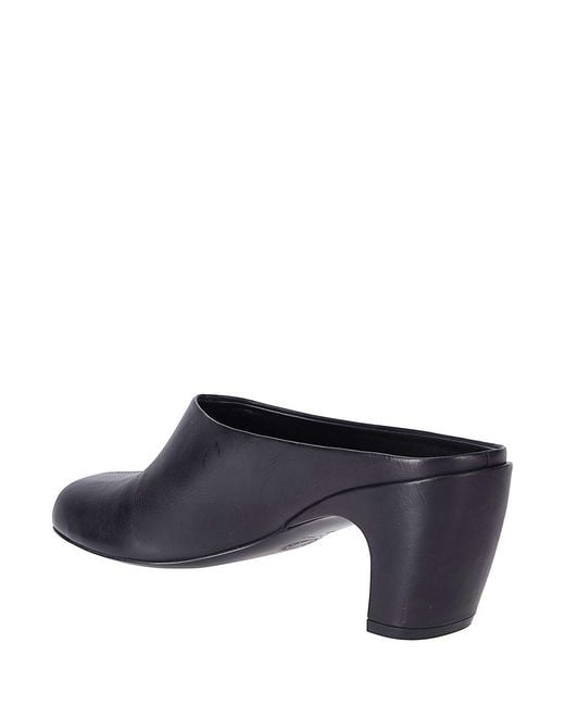 Dries Van Noten Black Mules