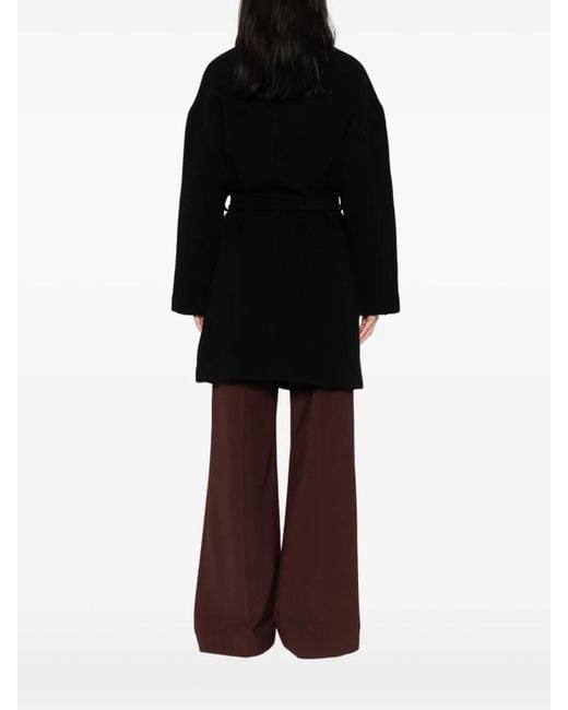 Pinko Black 'Chipster' Coat