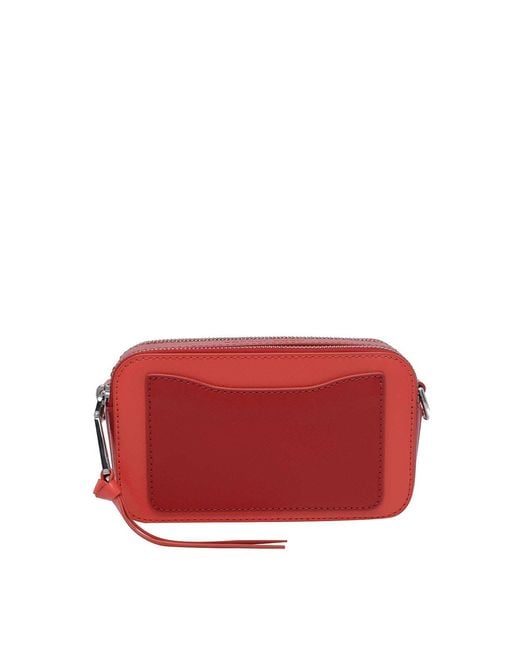 Marc Jacobs Red The Chain Snapshot Crossbody Bag