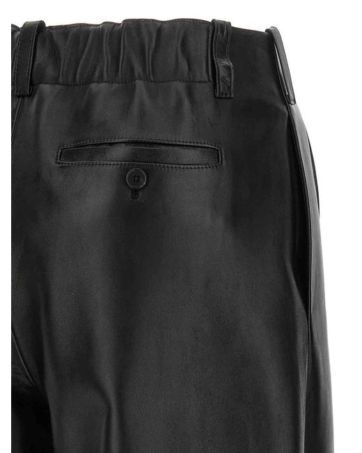 Givenchy Black Leather Pants